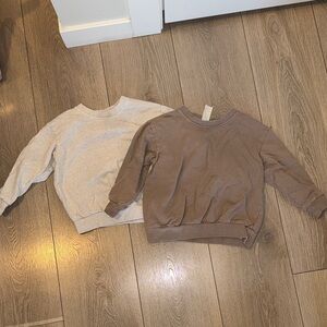 H&M Kids Sweaters in Beige and Brown